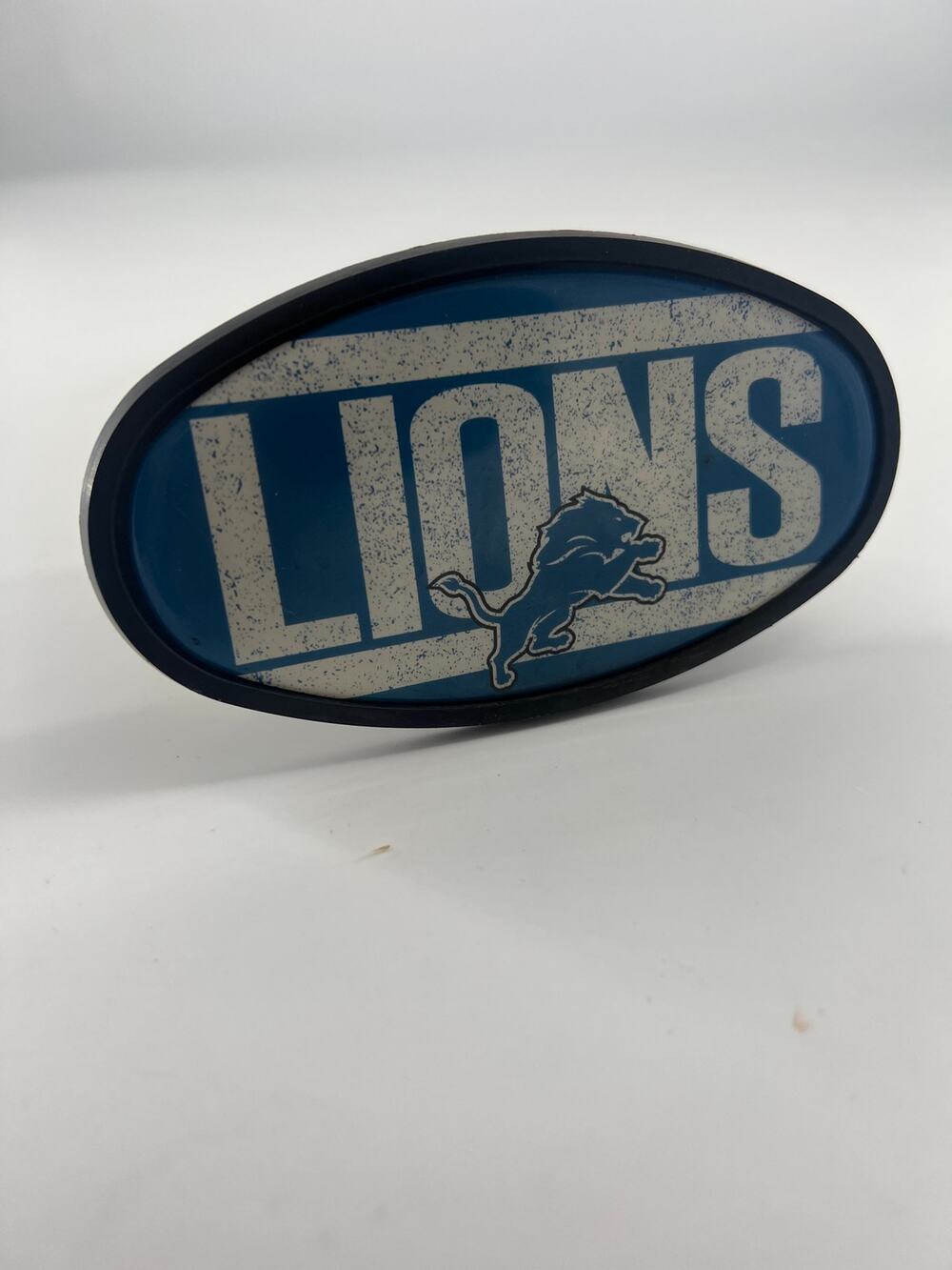 Detriot Lions Hitch Cover Plastic Football Gift Fathers Day